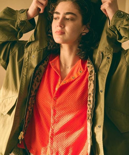 kha:ki(カーキ)の「「KHA:KI / カーキ」Octa 11B CARDIGAN(Tシャツ/カットソー・レディース・キャメル/オレンジ/グレイッシュベージュ/ブラック・FREE)」の22枚目の写真