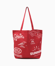 HELLO SUNRISE（ハローサンライズ）の「HS Graphic Tote Bag_Red（トートバッグ）」