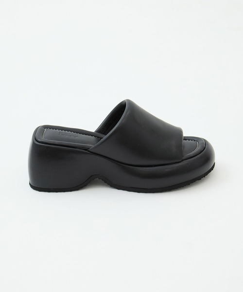 ALM.(アルム)の「【ALM/アルム】《STUDIOUS別注》CIELO LEATHER SANDALS/シエロレザーサンダル(サンダル・レディース・シルバー/ブラック/ブラウン・38/37/36)」の17枚目の写真