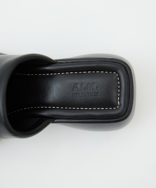 ALM.(アルム)の「【ALM/アルム】《STUDIOUS別注》CIELO LEATHER SANDALS/シエロレザーサンダル(サンダル・レディース・シルバー/ブラック/ブラウン・38/37/36)」の22枚目の写真