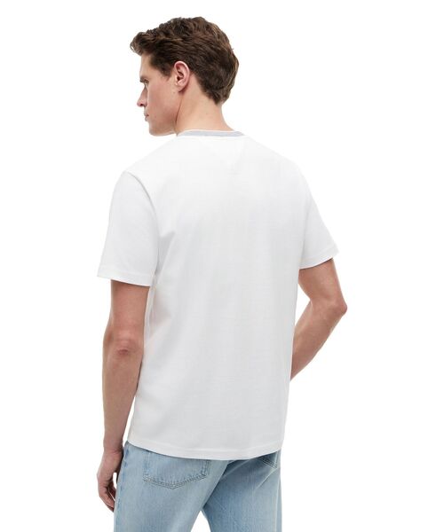 TOMMY HILFIGER(トミーヒルフィガー)の「グラフィックロゴ半袖ジャージーTシャツ(Tシャツ/カットソー・メンズ・ベージュ/ホワイト/ネイビー・SMALL/LARGE/MEDIUM/X-LARGE)」の17枚目の写真