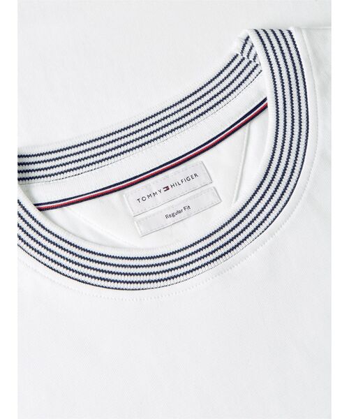 TOMMY HILFIGER(トミーヒルフィガー)の「グラフィックロゴ半袖ジャージーTシャツ(Tシャツ/カットソー・メンズ・ベージュ/ホワイト/ネイビー・SMALL/LARGE/MEDIUM/X-LARGE)」の7枚目の写真