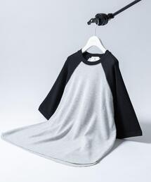 URBAN RESEARCH Sonny Label（アーバンリサーチサニーレーベル）の「配色ワッフルラグランショートスリーブTシャツ（Tシャツ/カットソー・メンズ）」