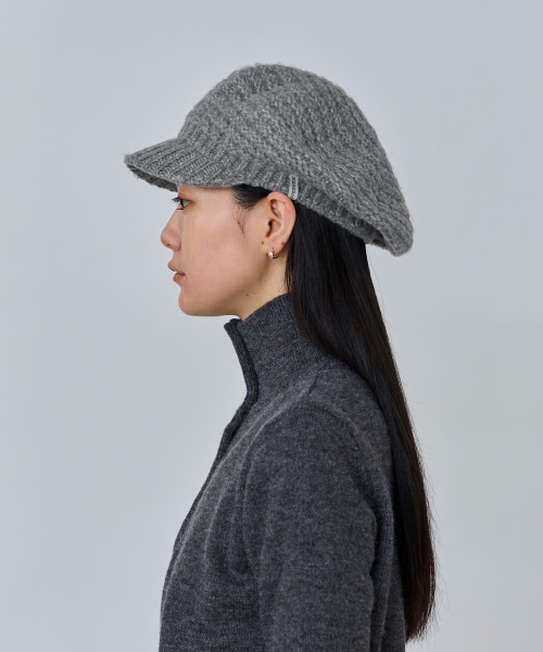 OVERRIDE(オーバーライド)の「OVERRIDE REC CHUNKY CASQUETTE SG / オーバーライド(キャスケット・レディース・ホワイト/ブラック/グレー・57~59cm)」の21枚目の写真