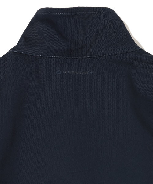 MODE COMMUTER（モードコミューター）の「[MC by HIDETAKA FUKUZONO  COLLECTION] SHORT SLEEVE JACKET（シャツ/ブラウス・メンズ・ネイビー/ブラック/ベージュ・MEDIUM/LARGE/SMALL）」の9枚目の写真
