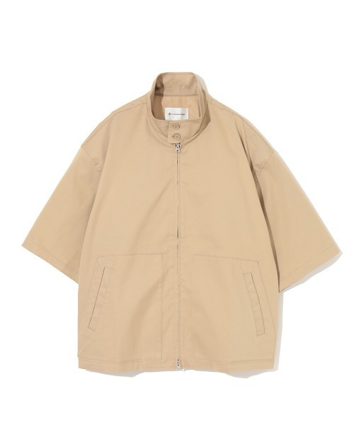 MODE COMMUTER（モードコミューター）の「[MC by HIDETAKA FUKUZONO  COLLECTION] SHORT SLEEVE JACKET（シャツ/ブラウス・メンズ・ネイビー/ブラック/ベージュ・MEDIUM/LARGE/SMALL）」の12枚目の写真