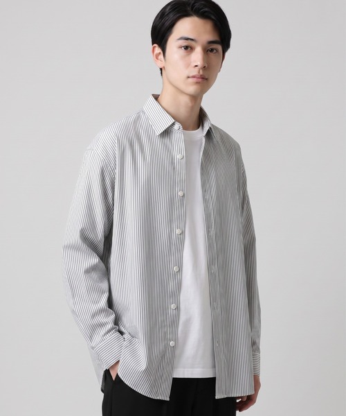 REBALANCE(リバランス)の「ストライプシャツ(シャツ/ブラウス・メンズ・A/B・LARGE/X-LARGE/MEDIUM)」の1枚目の写真