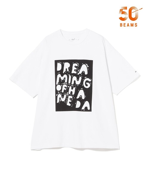 BEAMS T(ビームスティー)の「ANA × BEAMS / DREAMING OF HANEDA T-Shirt(Tシャツ/カットソー・メンズ・ホワイト・S/L/XL/M)」の4枚目の写真