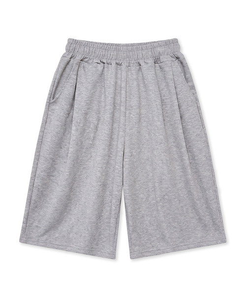 FUZZY SCAN（ファジスキャン）の「ベーシックバミューダパンツ3カラー（その他パンツ・レディース・チャコールグレー/ライトグレー/ブラック・ONE SIZE/TWO）」の2枚目の写真