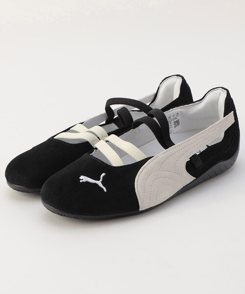 PUMA(プーマ)の「PUMA/プーマ SPEEDCAT BALLET SD WOMENS/ウィメンズ スピードキャット バレエ SD スニーカー(スニーカー・レディース・ブラック/ピンク系その他・24.5cm/23.5cm)」の2枚目の写真