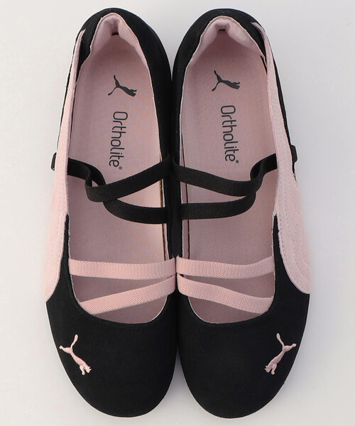 PUMA(プーマ)の「PUMA/プーマ SPEEDCAT BALLET SD WOMENS/ウィメンズ スピードキャット バレエ SD スニーカー(スニーカー・レディース・ブラック/ピンク系その他・24.5cm/23.5cm)」の3枚目の写真