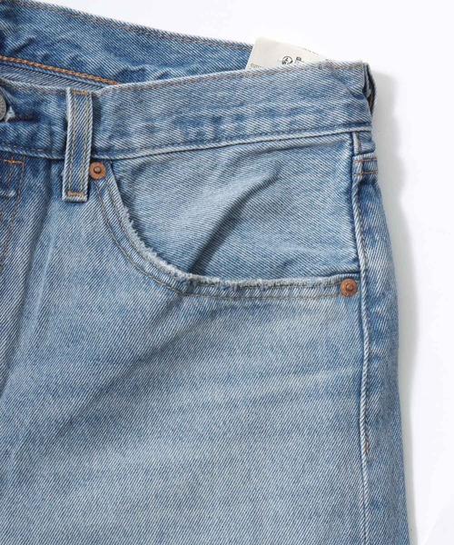 Levi's(リーバイス)の「Levi's/リーバイス 501 LOOSE/ワイドデニムパンツ/ルーズストレートフィット(デニムパンツ・メンズ・ワンウォッシュ/ライトインディゴブルー/ブラック・32inch/28inch/36inch/30inch/34inch)」の18枚目の写真