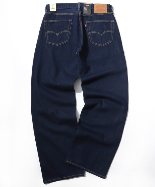 Levi's(リーバイス)の「Levi's/リーバイス 501 LOOSE/ワイドデニムパンツ/ルーズストレートフィット(デニムパンツ・メンズ・ワンウォッシュ/ライトインディゴブルー/ブラック・32inch/28inch/36inch/30inch/34inch)」の9枚目の写真