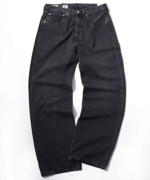 Levi's(リーバイス)の「Levi's/リーバイス 501 LOOSE/ワイドデニムパンツ/ルーズストレートフィット(デニムパンツ・メンズ・ワンウォッシュ/ライトインディゴブルー/ブラック・32inch/28inch/36inch/30inch/34inch)」の4枚目の写真