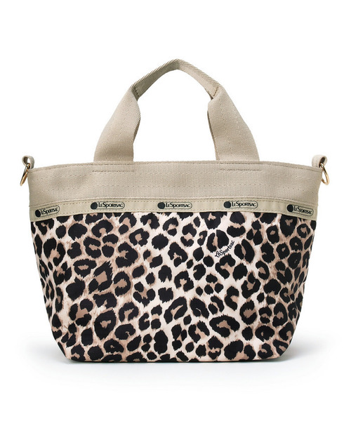 LeSportsac(レスポートサック)の「SMALL BUCKET TOTE ラテレオパード(トートバッグ・レディース・ベージュ・FREE)」の6枚目の写真