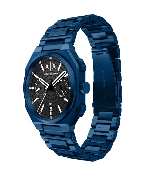 ARMANI EXCHANGE（アルマーニエクスチェンジ）の「アルマーニ・エクスチェンジ 腕時計 メンズ アナログ ステンレス AX1477（アナログ腕時計・メンズ・ブルー・FREE）」の6枚目の写真