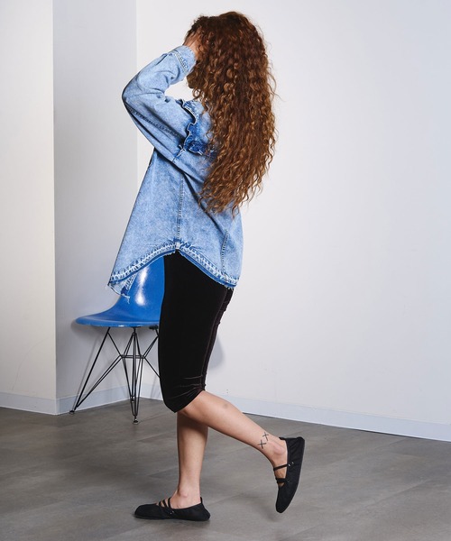 ROSE BUD(ローズバッド)の「VELOUR CAPRI PANTS(その他パンツ・レディース・ブラウン/ブラック・ONE SIZE)」の13枚目の写真