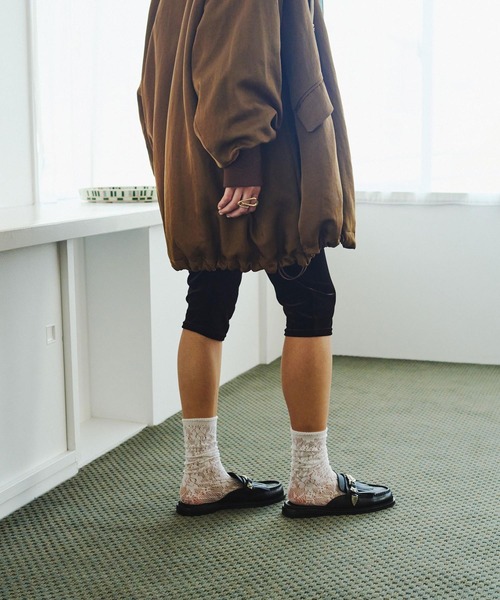 ROSE BUD(ローズバッド)の「VELOUR CAPRI PANTS(その他パンツ・レディース・ブラウン/ブラック・ONE SIZE)」の13枚目の写真