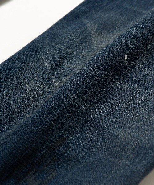 glamb（グラム）の「Heavy Remake Slim Denim / ヘビーリメイクスリムデニム（デニムパンツ・メンズ・インディゴブルー/ブラック・S/L/M）」の11枚目の写真