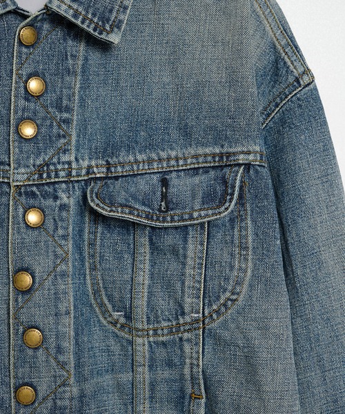N.HOOLYWOOD(N.ハリウッド)の「【N.HOOLYWOOD/エヌハリウッド】別注あの頃の×New Manual Denim Jacket(デニムジャケット・メンズ・ブルー・42/40/36/38)」の5枚目の写真