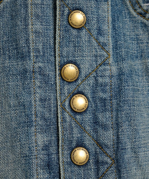 N.HOOLYWOOD(N.ハリウッド)の「【N.HOOLYWOOD/エヌハリウッド】別注あの頃の×New Manual Denim Jacket(デニムジャケット・メンズ・ブルー・42/40/36/38)」の6枚目の写真