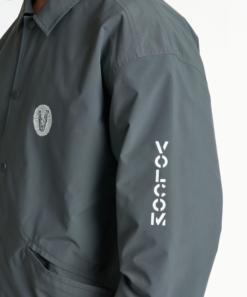 VOLCOM(ボルコム)の「VOLCOM/ボルコム コーチジャケット ロゴ バックプリント BG052752(その他アウター・メンズ・グレー/ブラック・XL/M/L)」の17枚目の写真