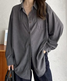 【Eclat one】カットコーデュロイ シャツ ジャケット