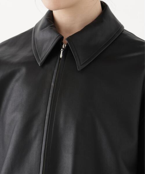 PROPORTION BODY DRESSING(プロポーションボディドレッシング)の「<a>フェイクレザーブルゾン / 1216255902(ブルゾン・レディース・ブラック/ブラウン・MEDIUM/SMALL)」の13枚目の写真