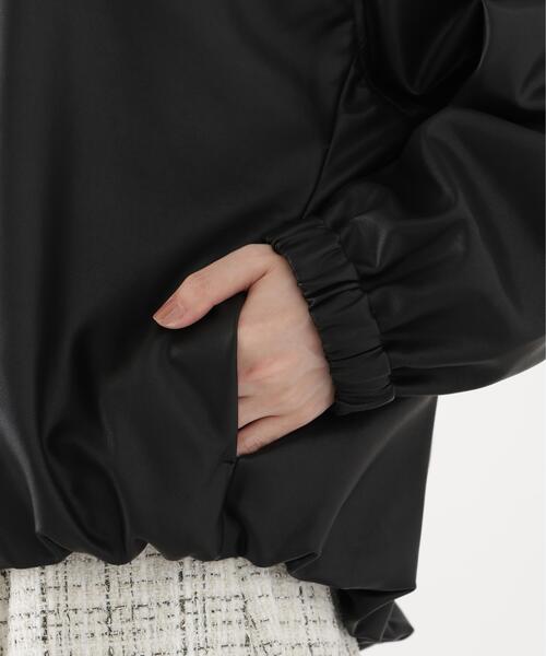 PROPORTION BODY DRESSING(プロポーションボディドレッシング)の「<a>フェイクレザーブルゾン / 1216255902(ブルゾン・レディース・ブラック/ブラウン・MEDIUM/SMALL)」の15枚目の写真
