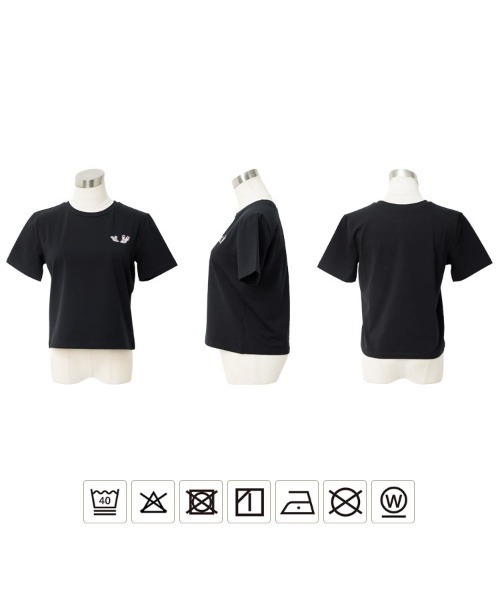 KOBE LETTUCE（コウベレタス）の「[ ねずみくんのチョッキコラボ ] 刺繍半袖Tシャツ（Tシャツ/カットソー・レディース・オフホワイト/ブラック/ブラック系1/ブラック系/ホワイト系/ホワイト系1・M）」の15枚目の写真