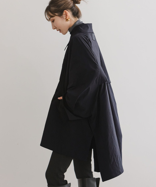 COGTHEBIGSMOKE(コグザビッグスモーク)の「《WEB限定追加・別注》COG THE BIG SMOKE/コグ MADDISON SQUARE COAT(その他アウター・レディース・ブラック・FREE)」の4枚目の写真