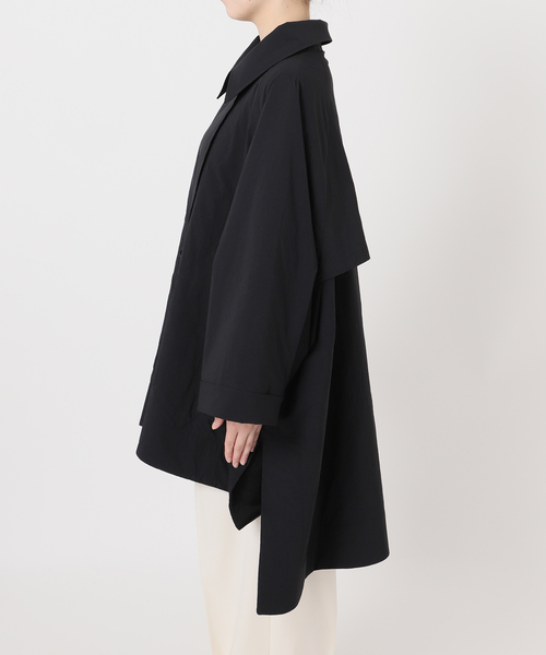 COGTHEBIGSMOKE(コグザビッグスモーク)の「《WEB限定追加・別注》COG THE BIG SMOKE/コグ MADDISON SQUARE COAT(その他アウター・レディース・ブラック・FREE)」の10枚目の写真