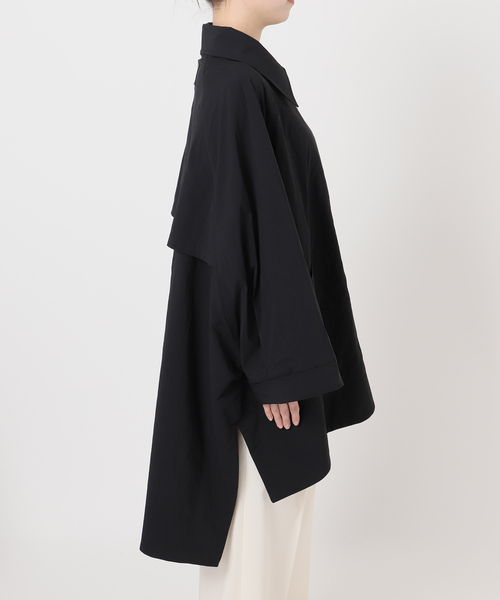 COGTHEBIGSMOKE(コグザビッグスモーク)の「《WEB限定追加・別注》COG THE BIG SMOKE/コグ MADDISON SQUARE COAT(その他アウター・レディース・ブラック・FREE)」の12枚目の写真