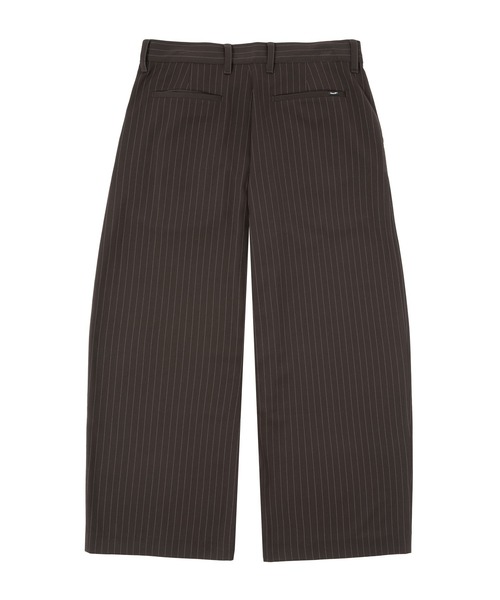 HUF(ハフ)の「STRIPE TWO TUCK TROUSER(その他パンツ・メンズ・ネイビー/ブラウン・28/34/32/30)」の8枚目の写真