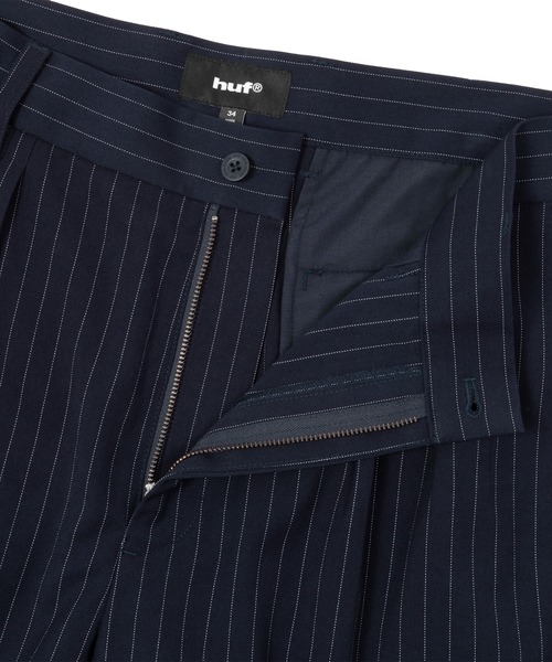 HUF(ハフ)の「STRIPE TWO TUCK TROUSER(その他パンツ・メンズ・ネイビー/ブラウン・28/34/32/30)」の18枚目の写真