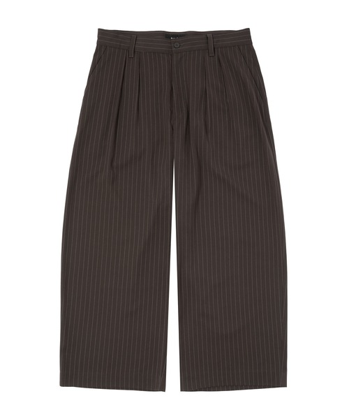 HUF(ハフ)の「STRIPE TWO TUCK TROUSER(その他パンツ・メンズ・ネイビー/ブラウン・28/34/32/30)」の16枚目の写真