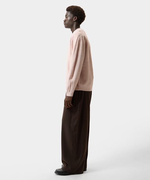 HUF(ハフ)の「STRIPE TWO TUCK TROUSER(その他パンツ・メンズ・ネイビー/ブラウン・28/34/32/30)」の13枚目の写真
