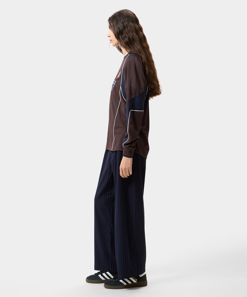 HUF(ハフ)の「STRIPE TWO TUCK TROUSER(その他パンツ・メンズ・ネイビー/ブラウン・28/34/32/30)」の20枚目の写真