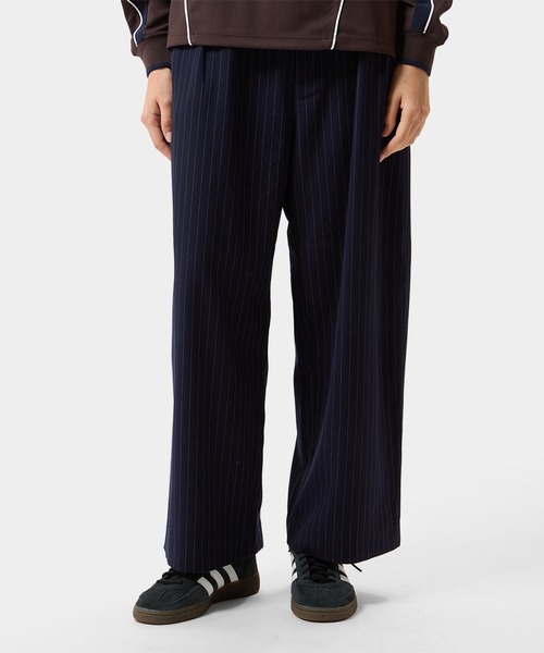 HUF(ハフ)の「STRIPE TWO TUCK TROUSER(その他パンツ・メンズ・ネイビー/ブラウン・28/34/32/30)」の22枚目の写真