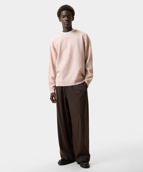 HUF(ハフ)の「STRIPE TWO TUCK TROUSER(その他パンツ・メンズ・ネイビー/ブラウン・28/34/32/30)」の12枚目の写真
