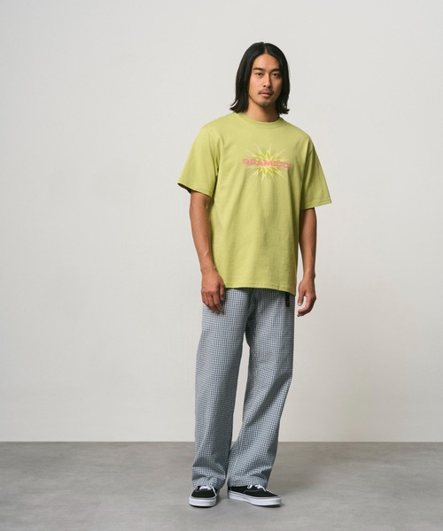 Gramicci(グラミチ)の「STARBURST TEE|スターバーストTシャツ(Tシャツ/カットソー・メンズ・ブラック系その他/イエロー系その他/アッシュ・2XL/S/M/L/XL)」の8枚目の写真