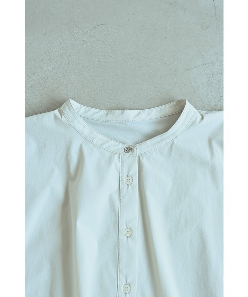 marjour（マージュール）の「【COOL】NO-IRON DOUBLE BLOUSE（シャツ/ブラウス・レディース・グレー系/ブラック・M）」の18枚目の写真