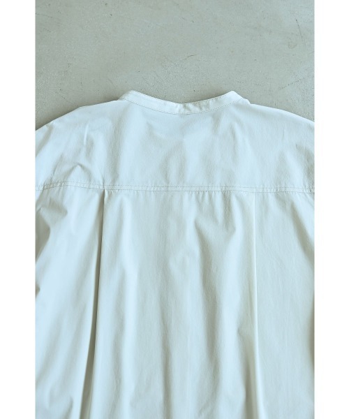 marjour（マージュール）の「【COOL】NO-IRON DOUBLE BLOUSE（シャツ/ブラウス・レディース・グレー系/ブラック・M）」の12枚目の写真