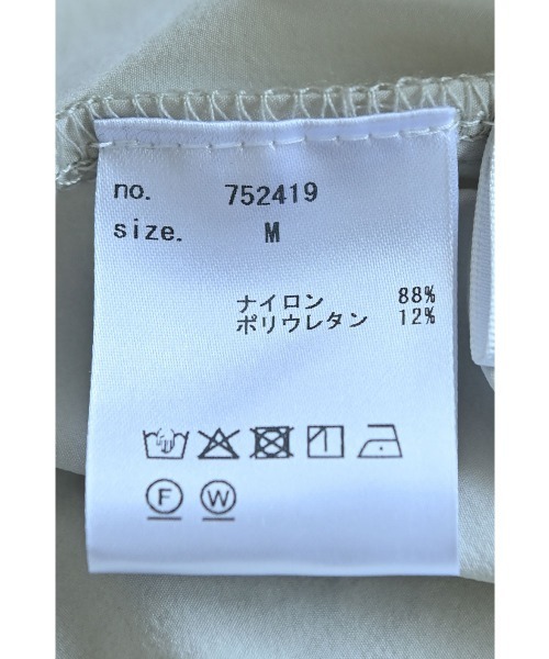 marjour（マージュール）の「【COOL】NO-IRON DOUBLE BLOUSE（シャツ/ブラウス・レディース・グレー系/ブラック・M）」の6枚目の写真