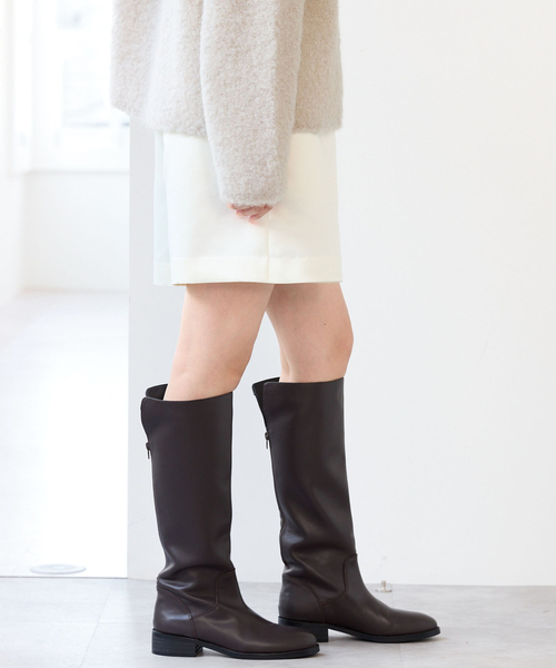 IENA(イエナ)の「サテンイージーショートパンツ(その他パンツ・レディース・アイボリー/チャコールグレー・36/38)」の19枚目の写真