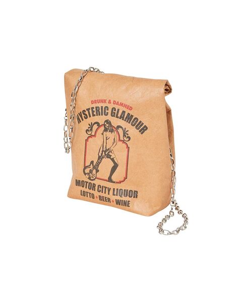 HYSTERIC GLAMOUR(ヒステリックグラマー)の「HYSTERIC MOTOR CITY LIQUOR ショルダーバッグ(ショルダーバッグ・レディース・ブラウン・FREE)」の2枚目の写真