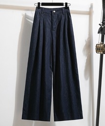 ワイド デニムパンツ