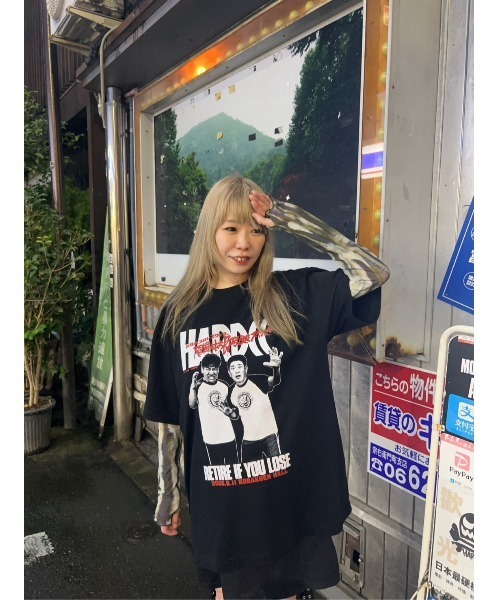 ハードコアチョコレート(ハードコアチョコレート)の「くりぃむナンタラ くりぃむしちゅー(Tシャツ/カットソー・メンズ・ブラック・XX-LARGE/X-LARGE/LARGE)」の7枚目の写真