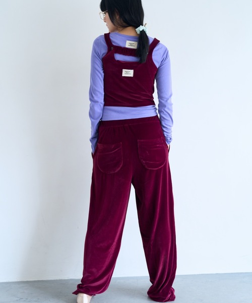 common gull products.(コモンガルプロダクツ)の「薄暮のベロアパンツ(その他パンツ・レディース・マスタード/ボルドー/ネイビー・LARGE/MEDIUM/SMALL)」の12枚目の写真