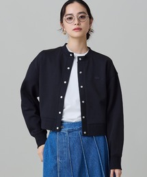 LACOSTE（ラコステ）の「ショート丈ダブルフェイスカーディガン（カーディガン/ボレロ）」